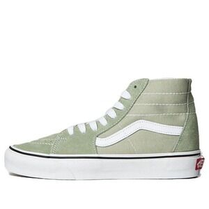 Vans SK8-Hi HEIQ Eco Dry Shoes Mens Sz 13 Suede Sage Green Skate Sneakers